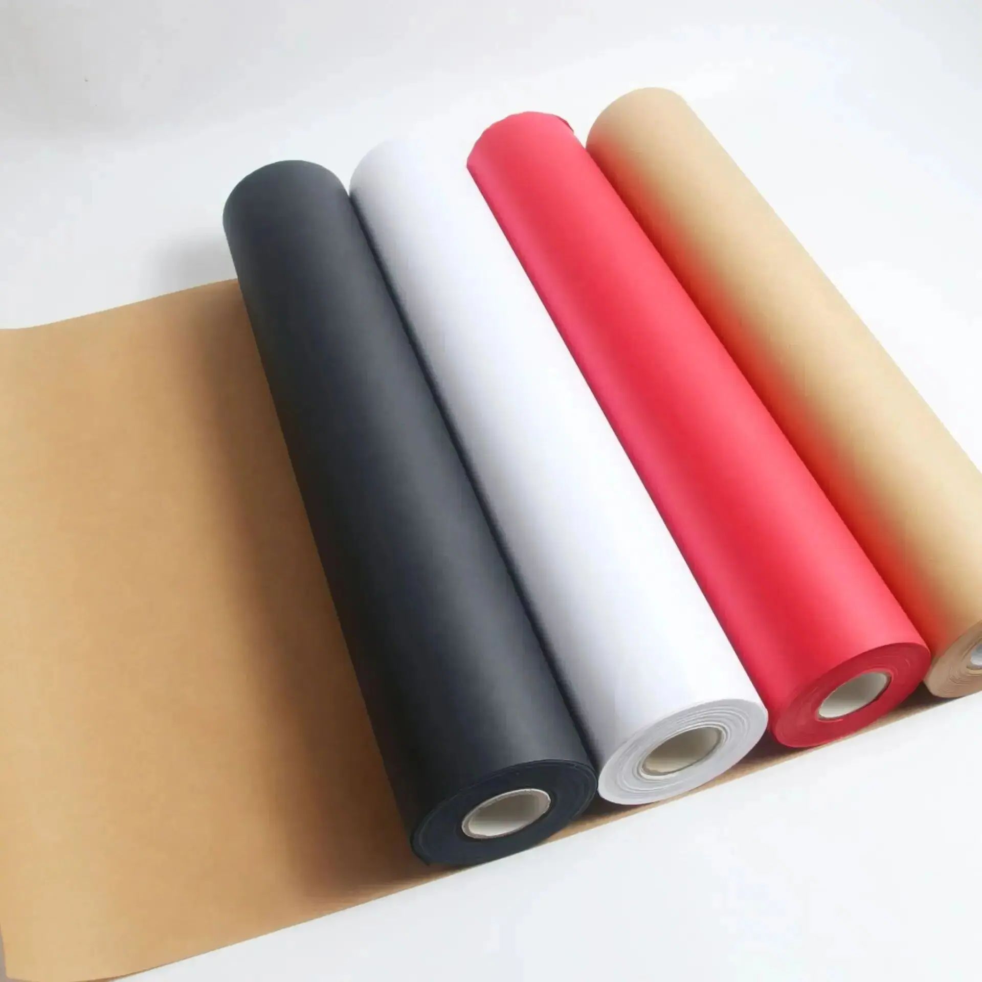 Art And Craft Recycle - 30 ซม.* 6 M/10 M กระดาษคราฟท์เหมาะสําหรับห่อของขวัญบรรจุม้วนสําหรับค่าเฉลี่ยศิลปะหัตถกรรมการจัดส่งชั้นครอบคลุมผนัง
