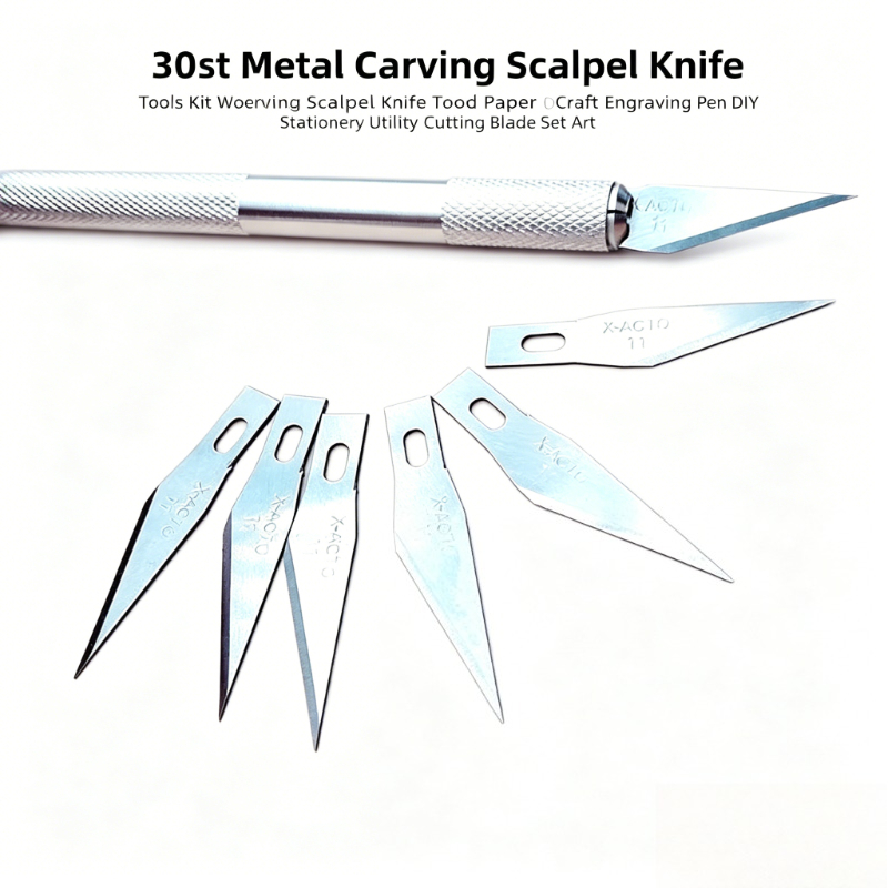ชุดมีดแกะสลัก 30 ชิ้น ชุดมีดแก - Art Craft Knife บทวิจารณ์และราคา
