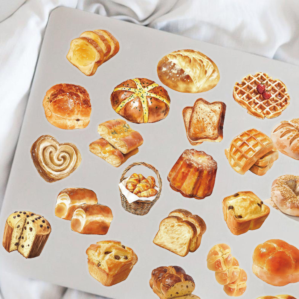 ชุดสติกเกอร์เบเกอรี่สวยงาม 50  - Art Craft Bakery บทวิจารณ์และราคา