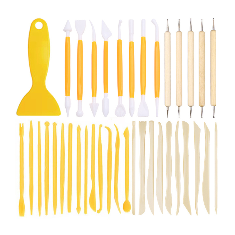 ชุดเครื่องมือปั้นดินเผา 38 ชิ้ - Polymer Clay Set บทวิจารณ์และราคา