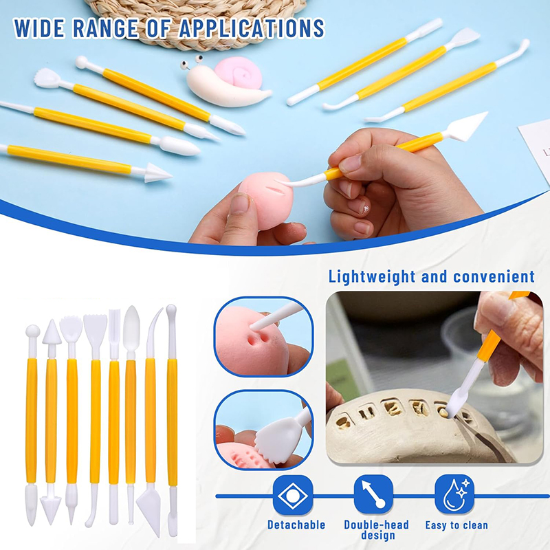 ชุดเครื่องมือปั้นดินเผา 38 ชิ้ - Polymer Clay Set บทวิจารณ์และราคา