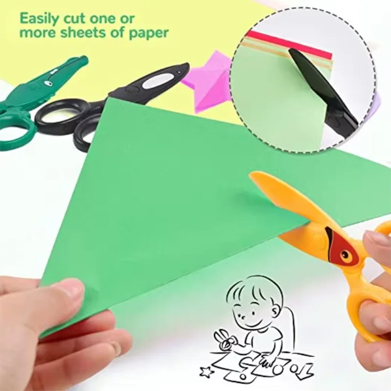 กรรไกรฝึกหัดสำหรับเด็กก่อนวัยเ - Art Craft Preschool บทวิจารณ์และราคา
