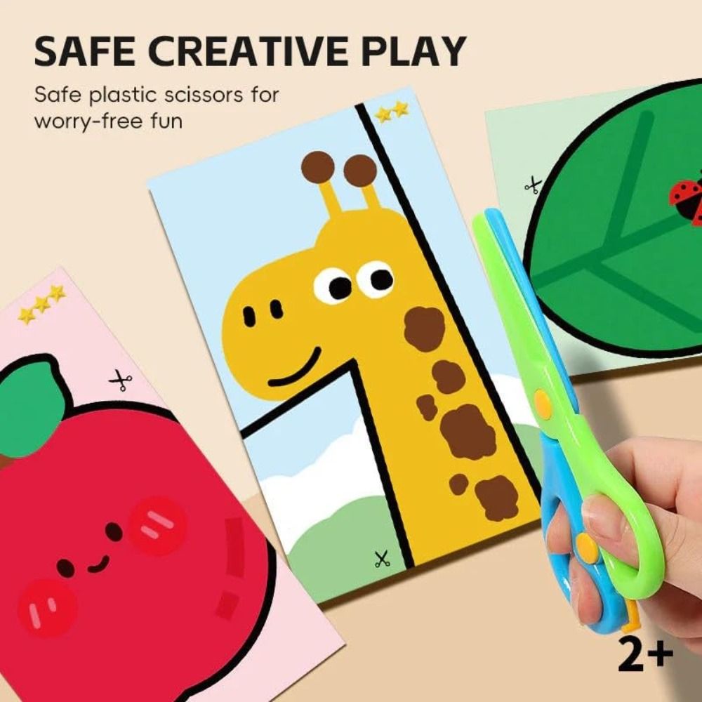 ชุดตัดกระดาษเพื่อความปลอดภัยสำ - Art Craft Preschool บทวิจารณ์และราคา